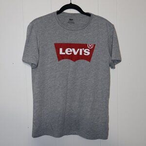 Levi’s Batwing Logo T-Shirt – Grey (Men’s M)